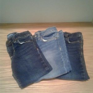Bundle deal 3 Pairs of Toddler jeans